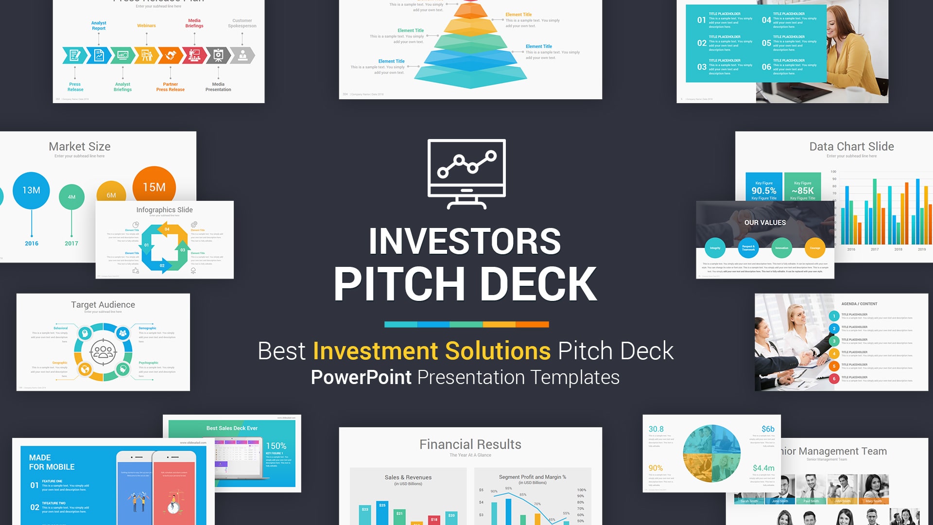 Best Investors Pitch Deck – Comprehensive Investment Proposal PowerPoint Templates