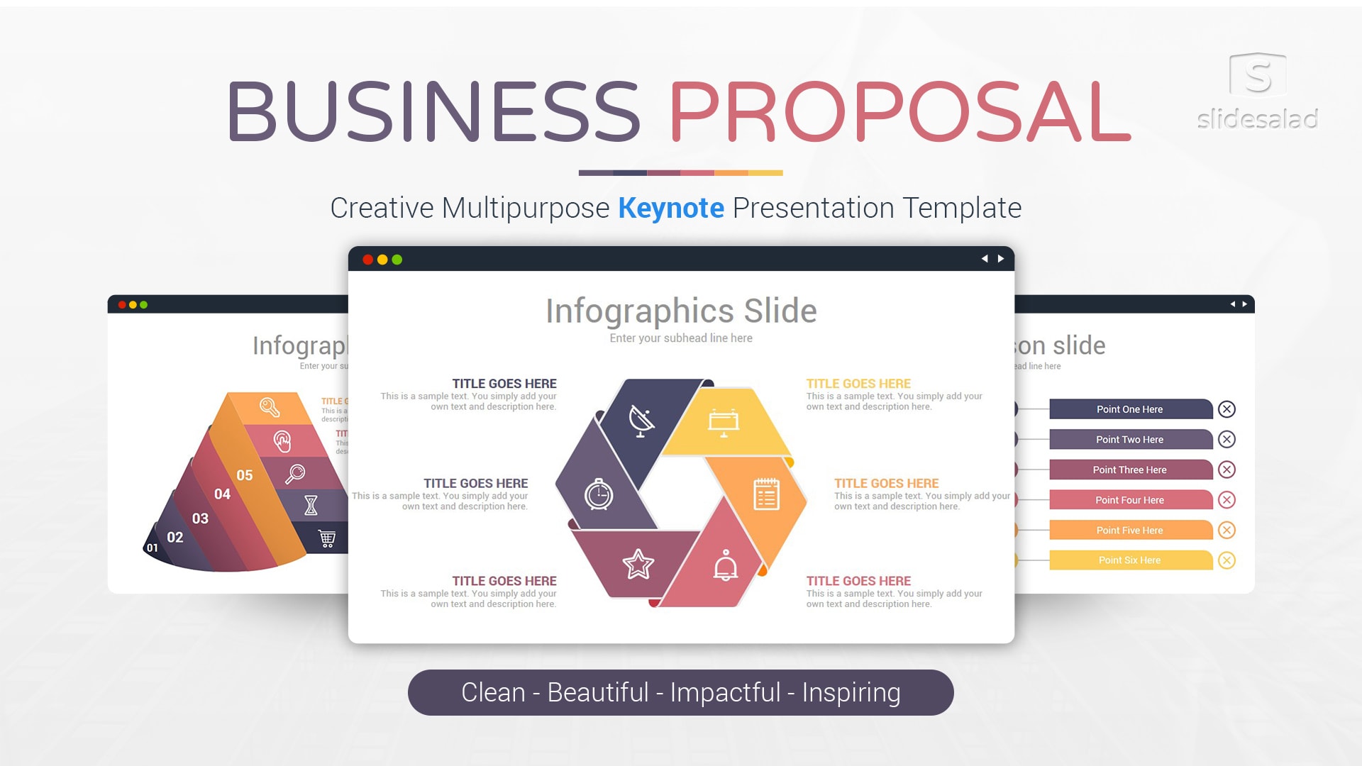 Business Proposal Keynote Presentation Template – Pro Keynote Business Presentation Template