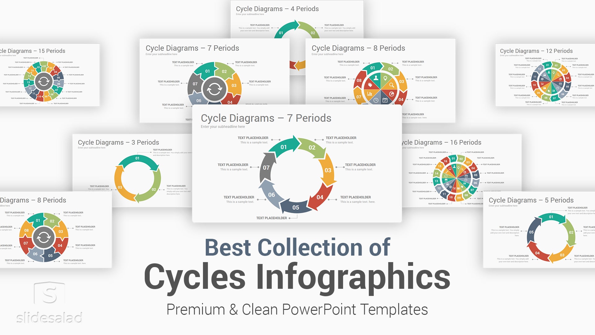 Cycle Infographics PowerPoint Template Designs – Pro PowerPoint Infographic Slide Template