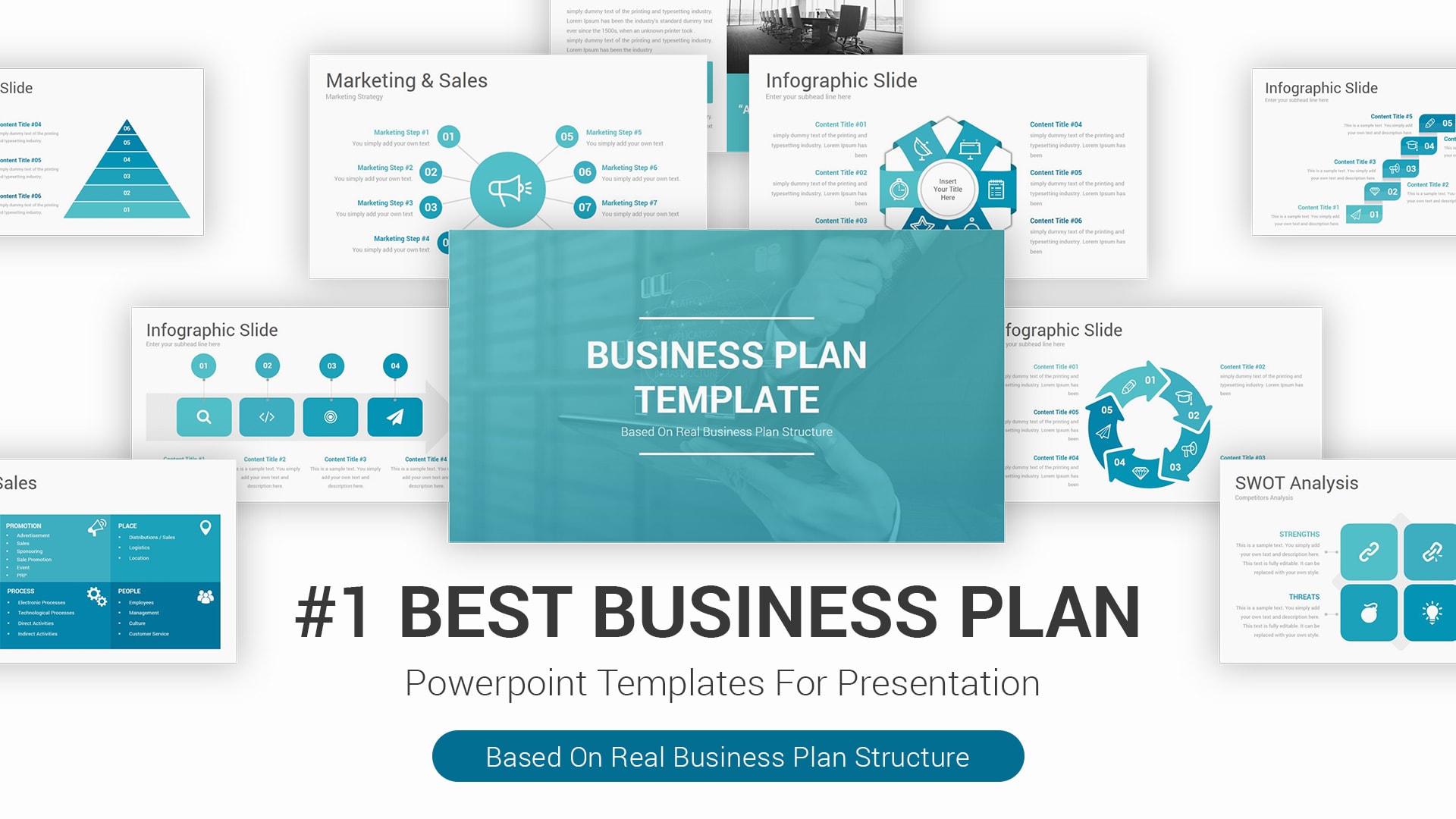 Best Business Plan PowerPoint Presentation Template – Startup Pitch Deck Template PPT Presentation
