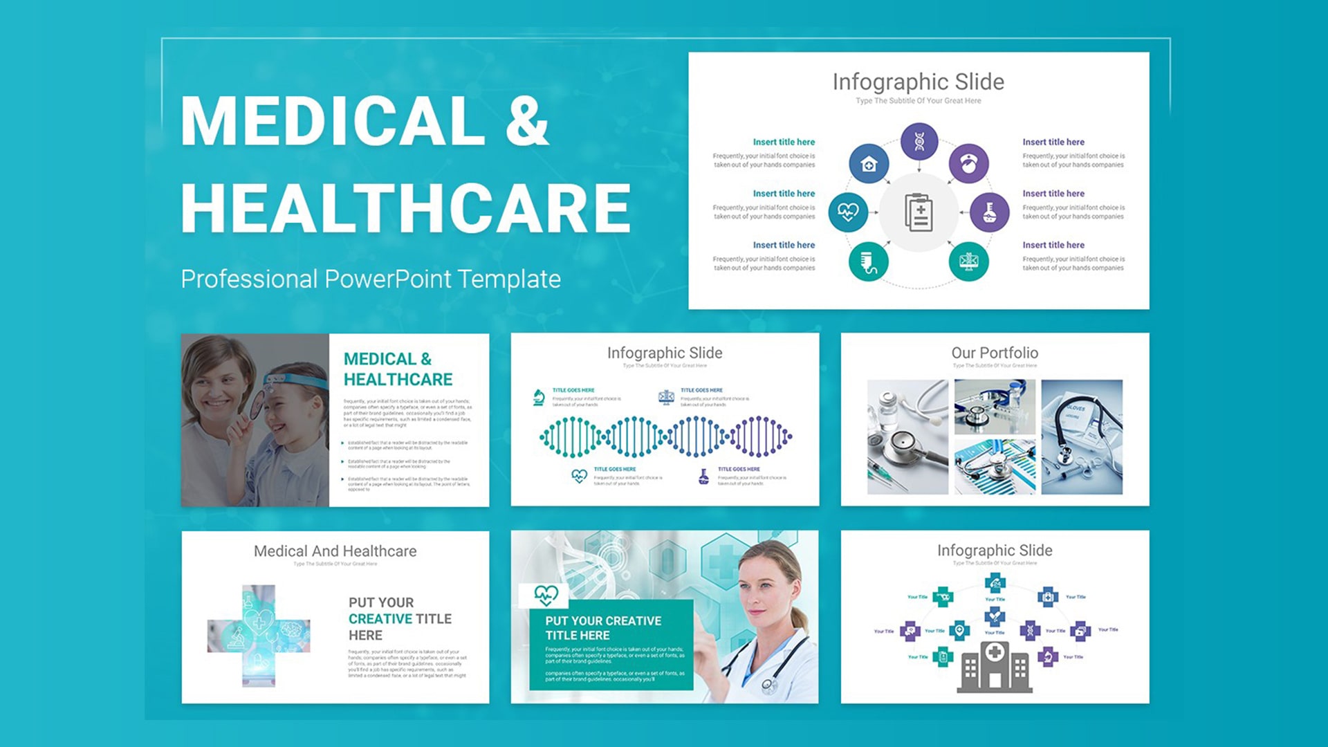 Medical and Healthcare PowerPoint Template – Comprehensive Medical Templates