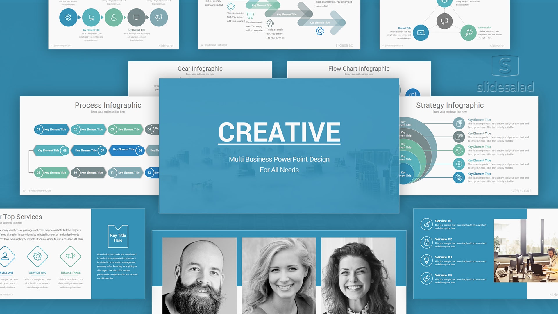 Creative Business PowerPoint Templates
