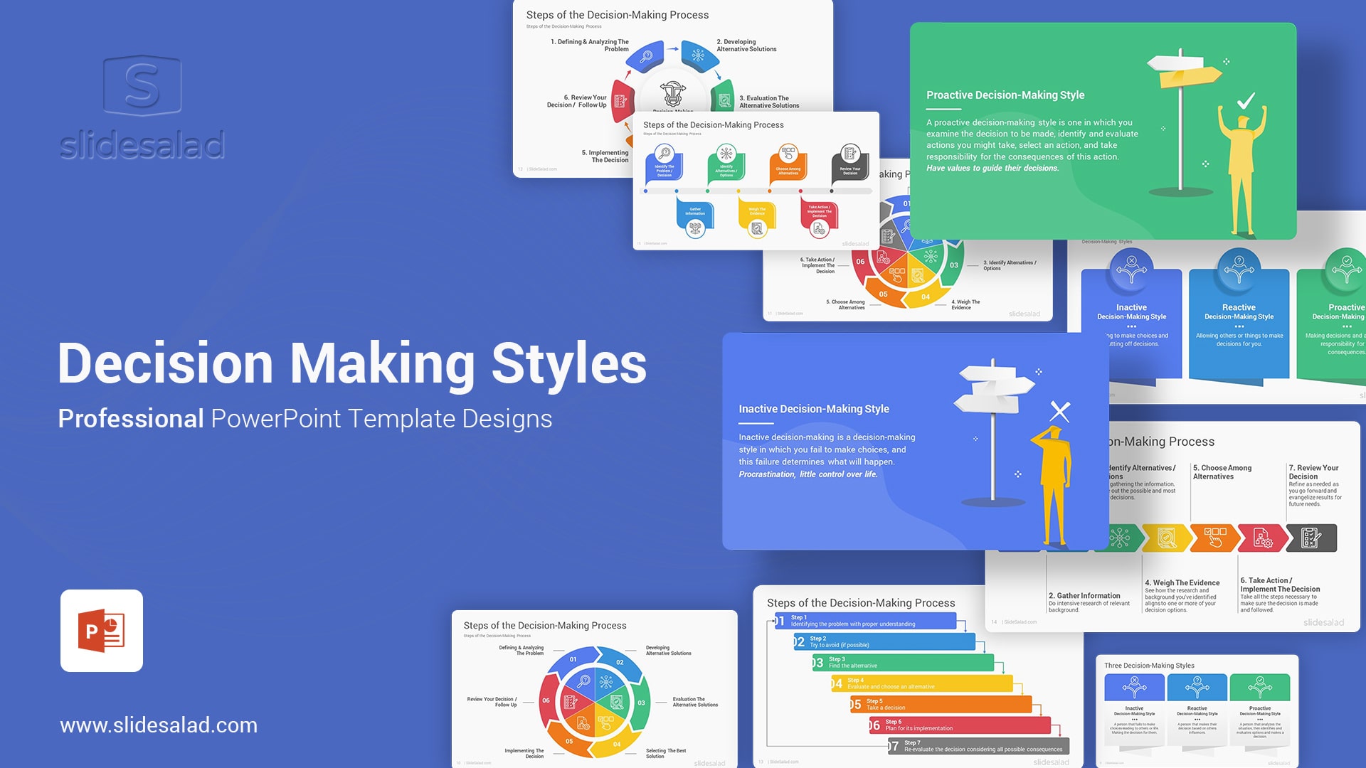 Decision Making Styles PowerPoint Template
